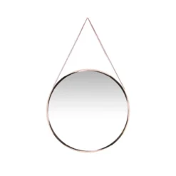 17.5" Franc Round Hanging Wall Mirror With Metal Chain - Infinity Instruments -Home Decor Shop GUEST 8838cc89 0e94 47d0 b9ac f47cbcb841b8