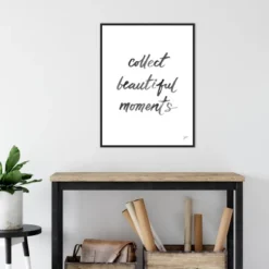 22" X 30" Collect Beautiful Moments By Karyn Panganiban Framed Canvas Wall Art Black - Amanti Art -Home Decor Shop GUEST 89e9def7 6c04 4a17 abe7 b4a55c1c8af4