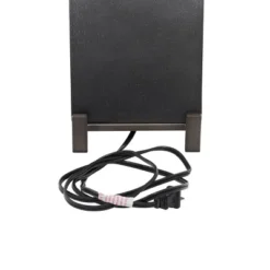 Polystone Table Lamp With Square Shade Gray - Olivia & May -Home Decor Shop GUEST 8a18baca dcd6 4926 ac58 80ac8867ab61