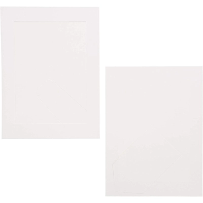 Juvale 30-Pack Cardboard Photo Picture Frame Easel Holds 5 X 7 Photos, White 6 Juvale 30-Pack Cardboard Photo Picture Frame Easel Holds 5 X 7 Photos, White - Image 4