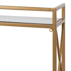 18" X 8" X 15" Blex Metal And Glass Wall Shelf Gold - Kate & Laurel All Things Decor 7 18" X 8" X 15" Blex Metal And Glass Wall Shelf Gold - Kate & Laurel All Things Decor -Home Decor Shop GUEST 8ad26e41 41aa 4f2a b488 8951baf09304