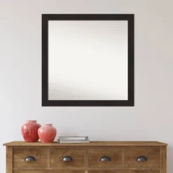 30" X 30" Non-Beveled Furniture Espresso Narrow Wall Mirror - Amanti Art 15 30" X 30" Non-Beveled Furniture Espresso Narrow Wall Mirror - Amanti Art -Home Decor Shop GUEST 8ad8dc86 f3d3 4038 9957 25f561cf7c31