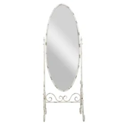 Vintage Metal Console Mirror White - Olivia & May -Home Decor Shop GUEST 8b382804 ebe2 499b 9537 041ed9ecc1be