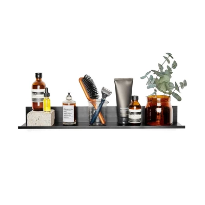 No Stud Needed Reversible Floating Shelf- Simple Mount 6 No Stud Needed Reversible Floating Shelf- Simple Mount - Image 4