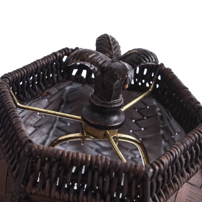 French Verdi Table Lamp Dark Chocolate - StyleCraft 6 French Verdi Table Lamp Dark Chocolate - StyleCraft - Image 4