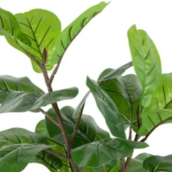 Northlight 26" Dark Green Artificial Potted Fiddle-Leaf Fig Plant 9 Northlight 26" Dark Green Artificial Potted Fiddle-Leaf Fig Plant -Home Decor Shop GUEST 8d946c09 90a8 4f82 8210 6790c21a5781