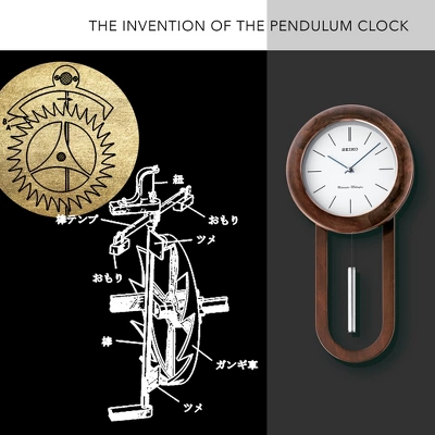 Seiko Circular & Sleek Wall Clock With Pendulum And Dual Chimes 4 Seiko Circular & Sleek Wall Clock With Pendulum And Dual Chimes - Image 2