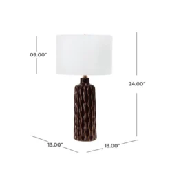 NuLOOM Marsala 24" Ceramic Table Lamp -Home Decor Shop GUEST 90e6e0bd 05bb 43fa a43d bd36f3676b32