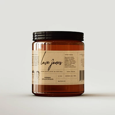 Love Jones Candle - Freres Branchiaux 6 Love Jones Candle - Freres Branchiaux - Image 4