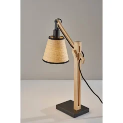 Walden Natural Wood Table Lamp Black - Adesso -Home Decor Shop GUEST 934a5da6 f3fd 49f5 a3a2 22dad57b0904