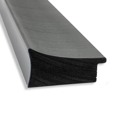 29" X 65" Non-Beveled Elegant Brushed Pewter Full Length Floor Leaner Mirror - Amanti Art 3 29" X 65" Non-Beveled Elegant Brushed Pewter Full Length Floor Leaner Mirror - Amanti Art