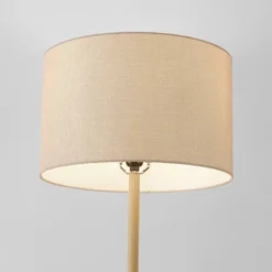 62" Cove Light Faux Wood Floor Lamp With Jute Shade - Globe Electric -Home Decor Shop GUEST 94148806 5df0 483c 8996 20ef79a6652c