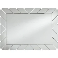 Possini Euro Design Prandini Rectangular Vanity Wall Mirror Modern Beveled Mirrored Glass Tile Frame 28" Wide For Bathroom Bedroom Home House Entryway 13 Possini Euro Design Prandini Rectangular Vanity Wall Mirror Modern Beveled Mirrored Glass Tile Frame 28" Wide For Bathroom Bedroom Home House Entryway -Home Decor Shop GUEST 94213d5a 8181 4444 a586 0e3f077e1a53