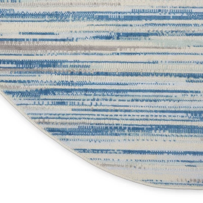 Nourison Jubilant Contemporary Stripes Area Rug 5 Nourison Jubilant Contemporary Stripes Area Rug - Image 3