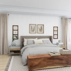 36" X 14" Wood Scroll Window Inspired Wall Decor With Metal Scrollwork Relief Brown - Olivia & May -Home Decor Shop GUEST 94cc7242 2e4b 4108 b812 bdde38c6dec0