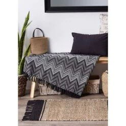 50"x60" Zig-Zag Chevron Throw Blanket - Design Imports 23 50"x60" Zig-Zag Chevron Throw Blanket - Design Imports -Home Decor Shop GUEST 954e434b 3a4f 43e3 a5f2 1b8c63737a09