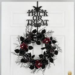 National Tree Company 19" Halloween “Trick Or Treat" Wreath Hanger -Home Decor Shop GUEST 957292f5 c3d2 49a3 b232 b86c5d54eb03