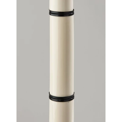 Vanessa Floor Lamp With Textured Ceramic - Adesso 5 Vanessa Floor Lamp With Textured Ceramic - Adesso - Image 3