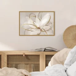 23" X 16" Transparent Beauty III By Eva Watts Framed Canvas Wall Art - Amanti Art -Home Decor Shop GUEST 97b36a37 f886 4a1f 93f8 581e253e925e