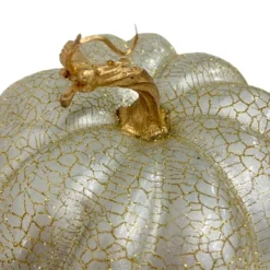 Northlight 9" Champagne Gold Crackled Fall Harvest Pumpkin Decoration -Home Decor Shop GUEST 97fd8d41 1d14 4b8c 9db7 9c8551f149b6
