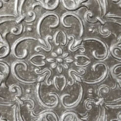 Metal Floral Embossed Wall Decor Set Of 4 Gray - Olivia & May -Home Decor Shop GUEST 983a1d4d 495c 4141 80f5 d3b992befcfc