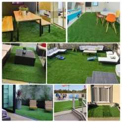 Yaheetech Artificial Grass 27PCS Indoor Outdoor Flooring Decor, Green 14 Yaheetech Artificial Grass 27PCS Indoor Outdoor Flooring Decor, Green -Home Decor Shop GUEST 995be14e 9925 4115 bee1 0fa198e9cf96