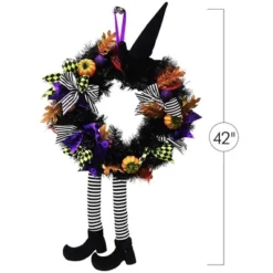 Skeleteen Halloween Witch Wreath For Indoor/Outdoor Décor - 24 In 5 Skeleteen Halloween Witch Wreath For Indoor/Outdoor Décor - 24 In -Home Decor Shop GUEST 999dd312 6714 43ff 83e0 e09495206f5d