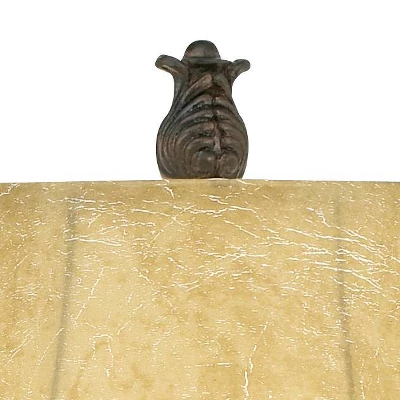 Regency Hill Traditional Swing Arm Desk Table Lamps 22.5" High Set Of 2 Bronze Faux Leather Shade For Living Room Bedroom Nightstand Office 5 Regency Hill Traditional Swing Arm Desk Table Lamps 22.5" High Set Of 2 Bronze Faux Leather Shade For Living Room Bedroom Nightstand Office - Image 3