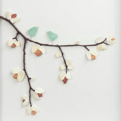 DEMDACO Sweetness Of Springtime Wall Art White 4 DEMDACO Sweetness Of Springtime Wall Art White - Image 2