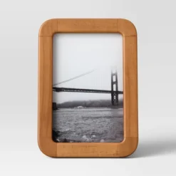 Rounded Corner Medium Wood Single Image Table Frame Brown - Threshold™ -Home Decor Shop GUEST 9b3f6f75 97f6 4c57 9490 5e78fa701d02