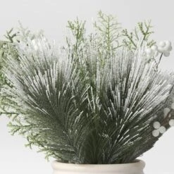 Artificial Plant Large Heavy Flocked Arrangement - Threshold™ 6 Artificial Plant Large Heavy Flocked Arrangement - Threshold™ -Home Decor Shop GUEST 9bf519c3 a858 4eb7 a250 c4d00a3419ee