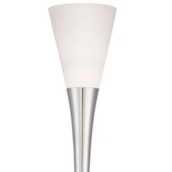 Possini Euro Design Piazza Modern Torchiere Floor Lamp 72 1/2" Tall Brushed Nickel Metal Frosted White Glass Shade For Living Room Bedroom Office Home 11 Possini Euro Design Piazza Modern Torchiere Floor Lamp 72 1/2" Tall Brushed Nickel Metal Frosted White Glass Shade For Living Room Bedroom Office Home -Home Decor Shop GUEST 9d5e8595 f902 49f9 9b27 75fb86c46dd7