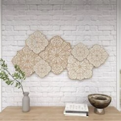 Farmhouse Wood Floral Intricately Carved Wall Decor White - Olivia & May 24 Farmhouse Wood Floral Intricately Carved Wall Decor White - Olivia & May -Home Decor Shop GUEST 9f0d8cbc ac68 4c82 b7c3 78a2b0e12553