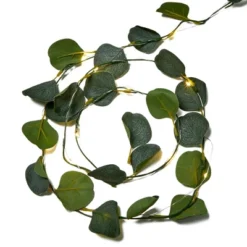 LED Eucalyptus Vine Curtain String Lights Warm White - West & Arrow -Home Decor Shop GUEST 9f6813fa b39b 4a05 9add a6b73bbf01f3