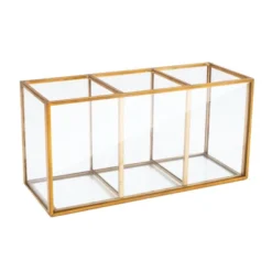 Gold Makeup Brush And Pencil Holder, Vintage Handmade Brass & Glass Cosmetic Pen Storage For Vanity, Countertop, Desk Organizer 11 Gold Makeup Brush And Pencil Holder, Vintage Handmade Brass & Glass Cosmetic Pen Storage For Vanity, Countertop, Desk Organizer -Home Decor Shop GUEST a0e08a67 1518 4245 99b3 1483c0e49a3c