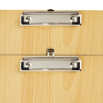 Juvale 4 Pack Extra Large 11x17 Clipboards, Wooden Art Board With Low-Profile Clip And Hook For Classroom And Office 9 Juvale 4 Pack Extra Large 11x17 Clipboards, Wooden Art Board With Low-Profile Clip And Hook For Classroom And Office - Image 7