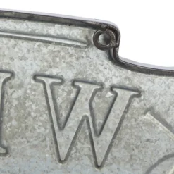 Metal Sign Welcome To The Lake Wall Decor Blue - Olivia & May -Home Decor Shop GUEST a3b5285f ed3f 486c bb2f d6142e24fe7f