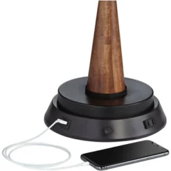 360 Lighting Modern Table Lamp With Dimmable USB And Outlet Workstation Base 24.5" High Bronze Tan Fabric Cylinder For Living Room Desk Bedroom 11 360 Lighting Modern Table Lamp With Dimmable USB And Outlet Workstation Base 24.5" High Bronze Tan Fabric Cylinder For Living Room Desk Bedroom -Home Decor Shop GUEST a3ecd351 2035 4094 a9bc 1b43876d0a1e