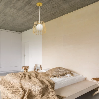 9.87" Lucas Caged Globe Shade Pendant Light - River Of Goods 6 9.87" Lucas Caged Globe Shade Pendant Light - River Of Goods - Image 4