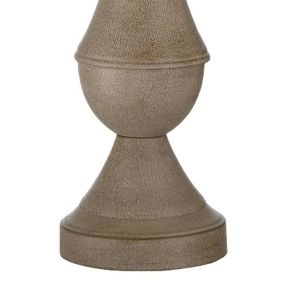 Regency Hill Avery Traditional Table Lamps 25" High Set Of 2 Faux Wood With USB Charging Port LED Touch On Off Ivory Shades For Living Room Home Desk 7 Regency Hill Avery Traditional Table Lamps 25" High Set Of 2 Faux Wood With USB Charging Port LED Touch On Off Ivory Shades For Living Room Home Desk - Image 5