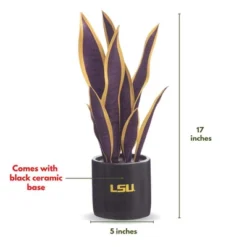 Forever Leaf LSU Faux Snake Plant, Indoor Artificial Plant For Home Decor -Home Decor Shop GUEST a511e8b5 a8e2 43b2 b1ef abbd9b068ffd
