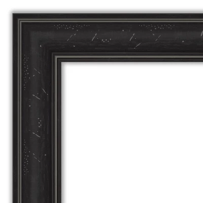 22" X 28" Non-Beveled Shipwreck Black Narrow Wall Mirror - Amanti Art 4 22" X 28" Non-Beveled Shipwreck Black Narrow Wall Mirror - Amanti Art - Image 2
