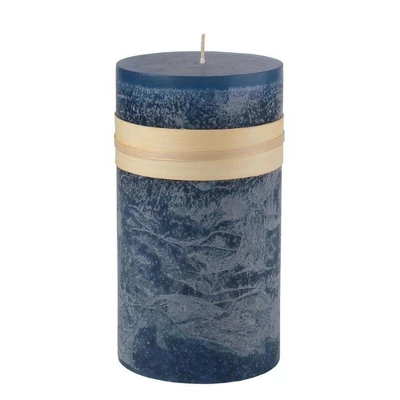 Northlight 6" Navy Blue Traditional Cylindrical Pillar Candle 3 Northlight 6" Navy Blue Traditional Cylindrical Pillar Candle