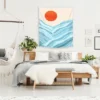 Waves Like Mountains By Modern Tropical -Home Decor Shop GUEST a599cef7 1925 4a1d 8f6b a5596bed95ca