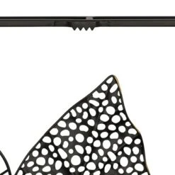Metal Leaf Tall Cut-Out Wall Decor With Intricate Laser Cut Designs Black - Olivia & May -Home Decor Shop GUEST a5bb0f9f a738 475b aa36 bd01a46697e5