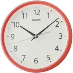 Seiko 8" Heya Wall Clock - Orange -Home Decor Shop GUEST a6e8dc71 17e1 4c5f bf06 1f0c68e943f6