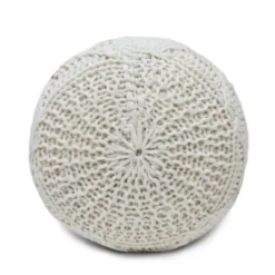 Morven Handmade Boho Fabric Pouf Cream - Christopher Knight Home 10 Morven Handmade Boho Fabric Pouf Cream - Christopher Knight Home -Home Decor Shop GUEST a83894a1 f04d 41db 90e8 65560cbcbfc6