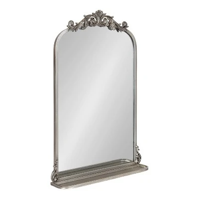 Kate And Laurel - Arendahl Traditional Arch Mirror With Shelf 12 Kate And Laurel - Arendahl Traditional Arch Mirror With Shelf - Image 10
