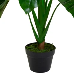 Northlight 40" Green Artificial Taro Potted Plant -Home Decor Shop GUEST a8d1cf61 b652 442f 97bd 95edeb33c790