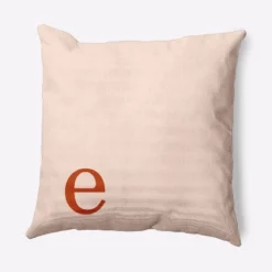 16"x16" Modern Monogram 'e' Square Throw Pillow - E By Design 9 16"x16" Modern Monogram 'e' Square Throw Pillow - E By Design -Home Decor Shop GUEST a99a6761 9e17 4532 83eb 6d6715112165